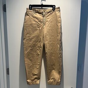 Khaki Low Rise Trousers